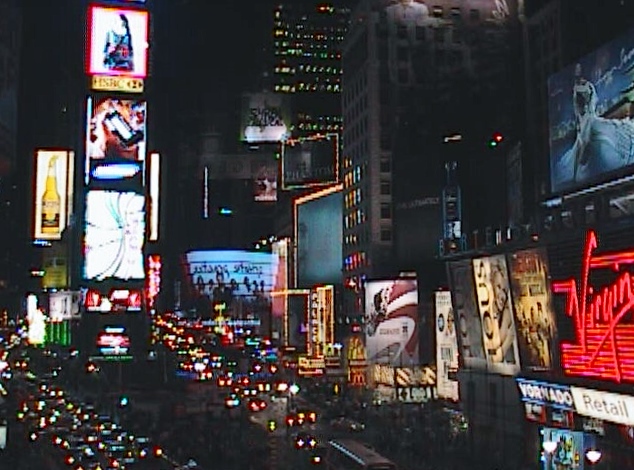 Times Square looking north